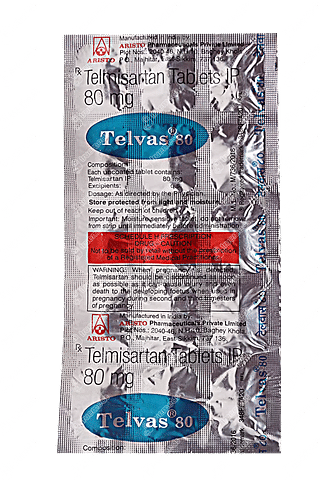 Telvas 80 MG Tablet 15