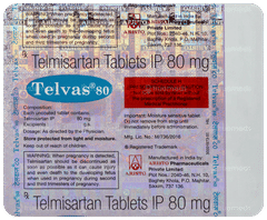 Telvas 80 Tablet 15