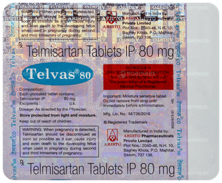 Telvas 80 Tablet 15