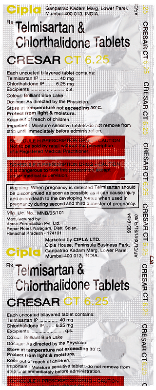 Cresar Ct 6.25 Tablet 10
