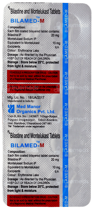 Bilamed M Tablet 10