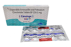 Cavmox Kid 200/28.5 MG Tablet 10