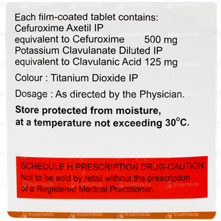 Pulmocef Cv 500 Tablet 10
