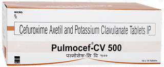 Pulmocef Cv 500 Tablet 10
