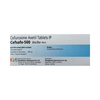 Cefsafe 500 Tablet 10