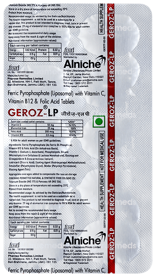 Geroz Lp Tablet 10