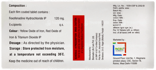 Fexofic 120 Tablet 10