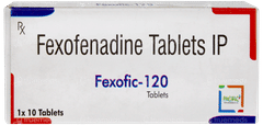 Fexofic 120 Tablet 10 Fexofic 120 Tablet 10