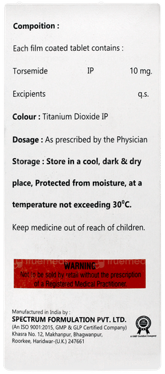 Torsific 10 Tablet 10