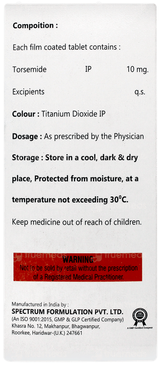 Torsific 10 Tablet 10