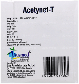 Acetynet T Tablet 10