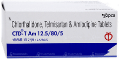 Ctd T Am 12.5/80/5 Tablet 10
