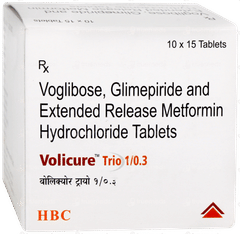 Volicure Trio 1/0.3 Tablet 15 Volicure Trio 1/0.3 Tablet 15