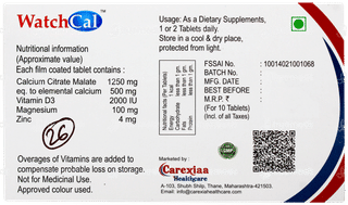 Watch Cal Tablet 10