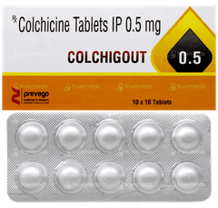 Colchigout 0.5 Tablet 10