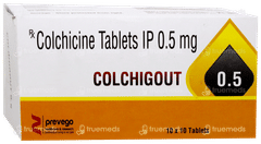 Colchigout 0.5 Tablet 10