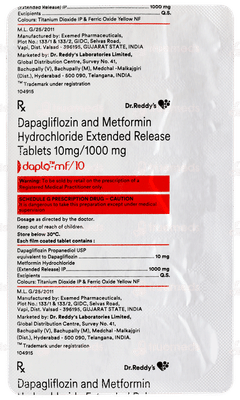 Daplo Mf 10 Tablet 10 Daplo Mf 10 Tablet 10