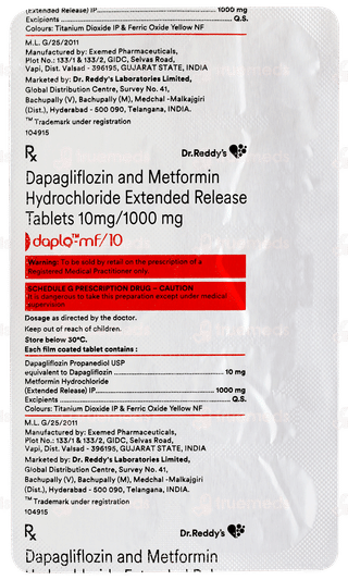 Daplo Mf 10 Tablet 10