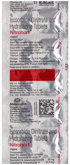 Nitrohart Tablet 10 Nitrohart Tablet 10