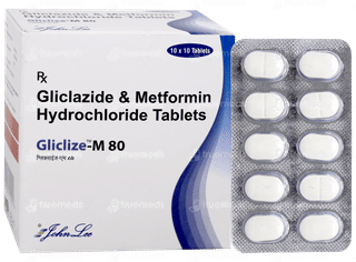 Gliclize M 80 Tablet 10