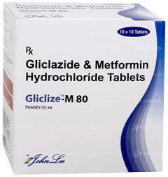 Gliclize M 80 Tablet 10