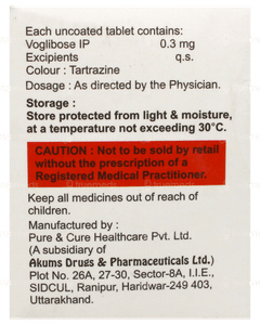 Vogloyd 0.3 Tablet 15