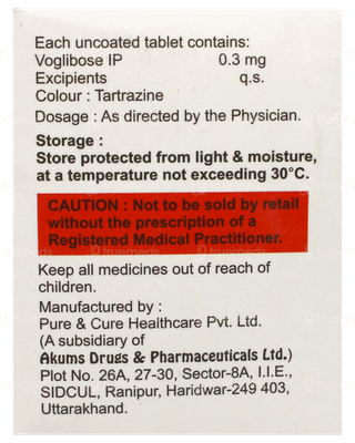Vogloyd 0.3 Tablet 15