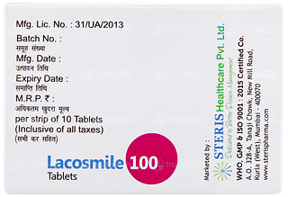 Lacosmile 100 Tablet 10