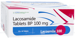 Lacosmile 100 Tablet 10