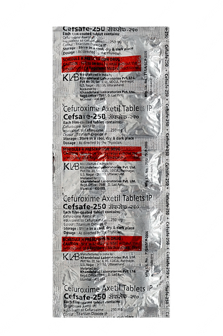 Cefsafe 250 MG Tablet 10