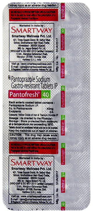 Pantofresh 40 Tablet 10