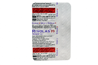 Rivolas 20 MG Tablet 15