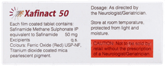 Xafinact 50 Tablet 10 Xafinact 50 Tablet 10