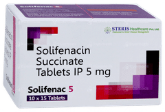 Solifenac 5 Tablet 15 Solifenac 5 Tablet 15