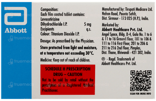 Xevor 5Mg Tablet 15
