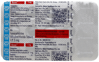 Xevor 5Mg Tablet 15