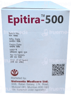 Epitira 500 Tablet 10