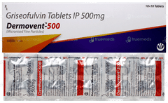 Dermovent 500 Tablet 10 Dermovent 500 Tablet 10