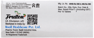 Nolcee + Orange Flavour Chewable Tablet 10