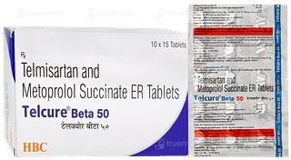 Telcure Beta 50 Tablet 15