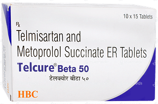 Telcure Beta 50 Tablet 15