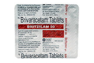 Britzilam 50 MG Tablet 15