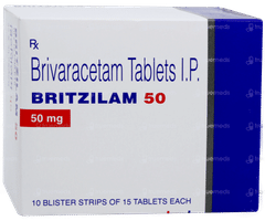 Britzilam 50 Tablet 15 Britzilam 50 Tablet 15