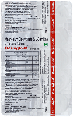 Carniglo M Tablet 10