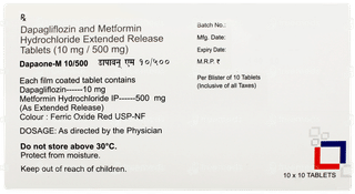 Dapaone M 10/500 Tablet 10