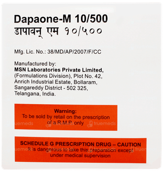 Dapaone M 10/500 Tablet 10