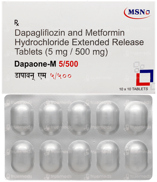 Dapaone M 5/500 Tablet 10