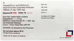 Dapaone M 5/500 Tablet 10