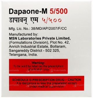 Dapaone M 5/500 Tablet 10