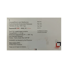 Dapaone M 5/500 Tablet 10